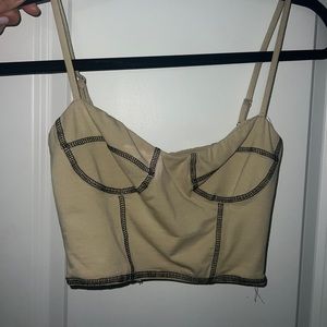 Corset crop top